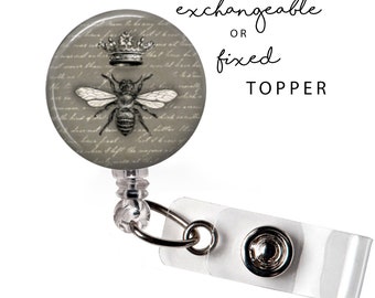 GEN - Bee Epherema Badge Reel or Exchangeable Button