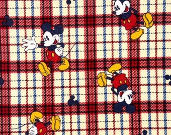 DIS - Plaid Mickey Scrub Cap