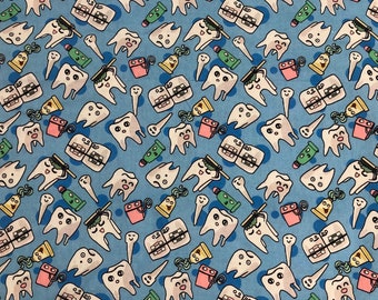 Dental Healthy Teeth Scrub Cap