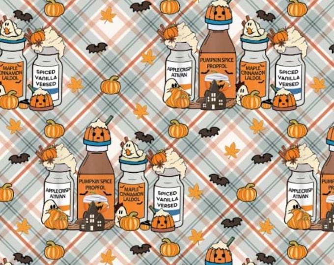 EXCLUSIVE Anesthesia Fall Drugs Scrub Cap