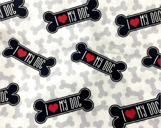 I Love My Dog Scrub Cap