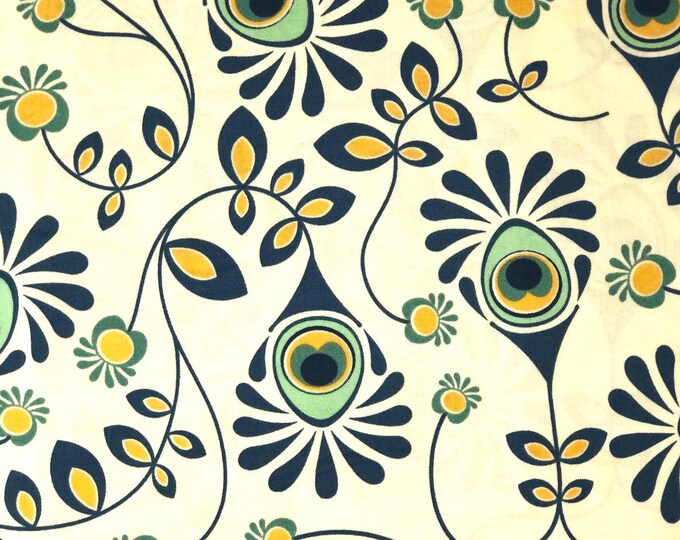 Peacock Feathers Scrub Cap