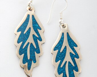 large hand made Mexico dangly moving hearts 3d wire heart earrings Heart earrings M2013 fairtrade.