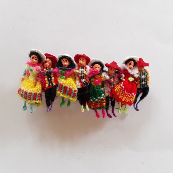 Hairslide peruvian dancers hair clip children fairtrade little people, 8 cm, Buy one get one Free special offer