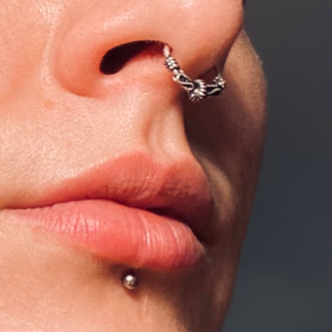 How To Make Your Own Fake Septum Ring