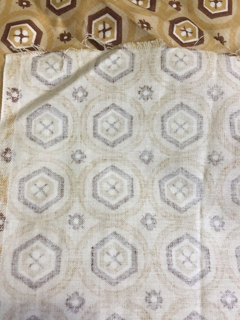 Cotton Sheeting Yardage Cuts Probably 90s2000s Era Etsy