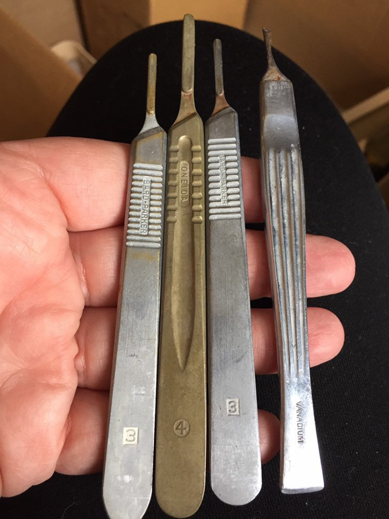 Bard Parker vintage scalpel blade open box no 10 and 4 Etsy