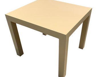 Plastic Laminate Postmodern Parsons Table