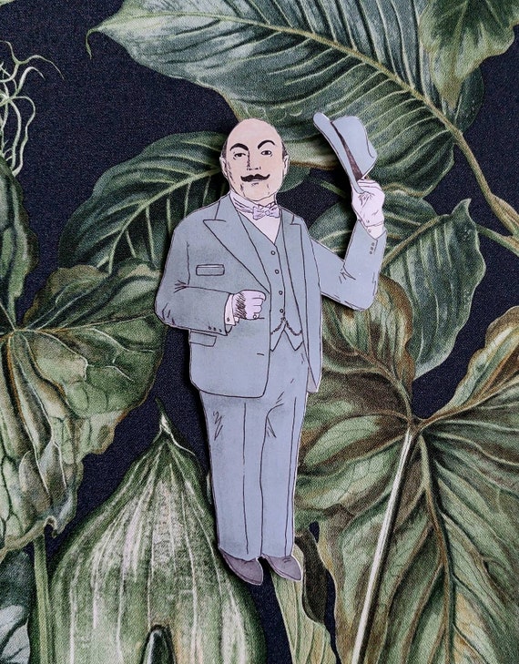 Poirot bookmark