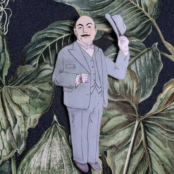 Poirot bookmark