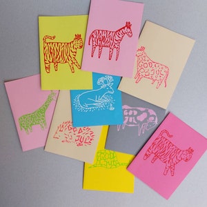 God Jul djur. Swedish Christmas cards bundle