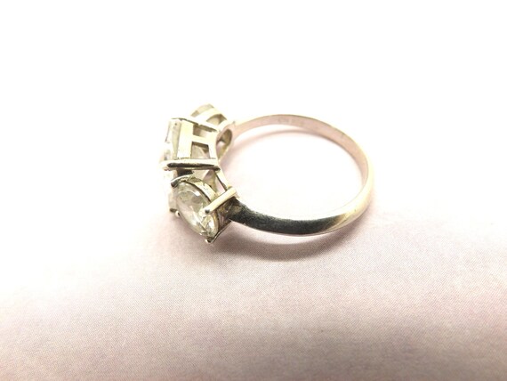 A beautiful multi stone 925 solid silver cluster … - image 4