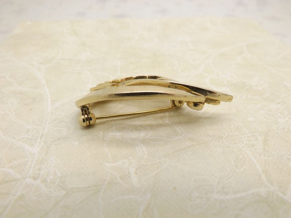 A superb Sphinx abstract leaf design vintage jewe… - image 4