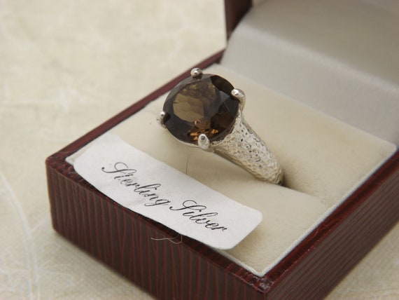 A superb solid silver modern design dress ring ma… - image 2