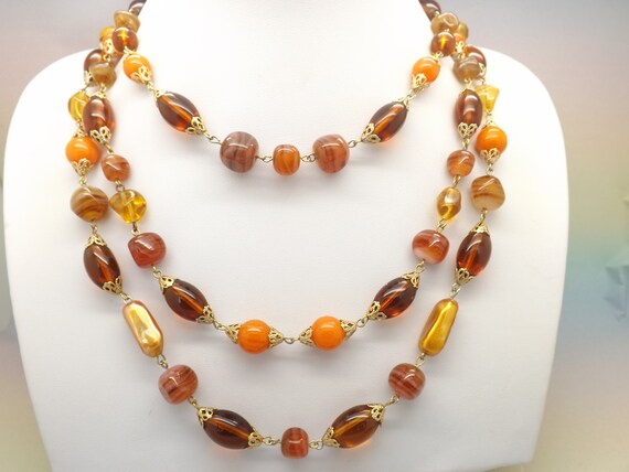Five Rows of Graduated Multi-Color Amber Squares Earrings Five Rows of Graduated Multi-Color Amber Squares Earrings