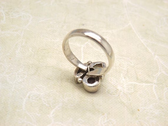 A very elegant abstract 925 solid marked silver d… - image 4