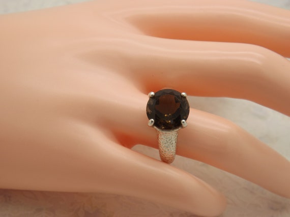 A superb solid silver modern design dress ring ma… - image 6