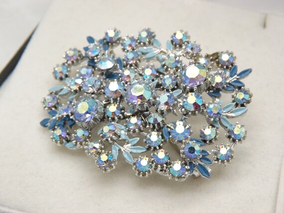 A large rectangular flower spray design vintage j… - image 2