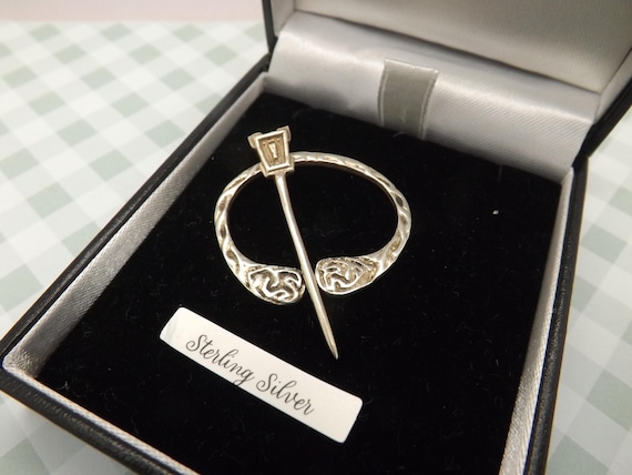 A superb 925 solid silver Celtic/Scottish Tara Pe… - image 2