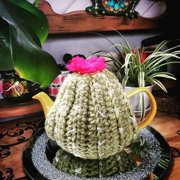 Cactus Tea Cosy- PDF- Tutorial- cozy- crochet