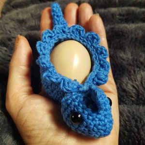 Baby Dino Egg Basket- Creme Egg size- Crochet Tutorial- Easter