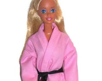Pink Karate Outfit-fits 11.5" dolls.