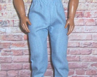Adonis body-Lightweight Denim Jeans-Light