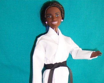 barbie karate outfit