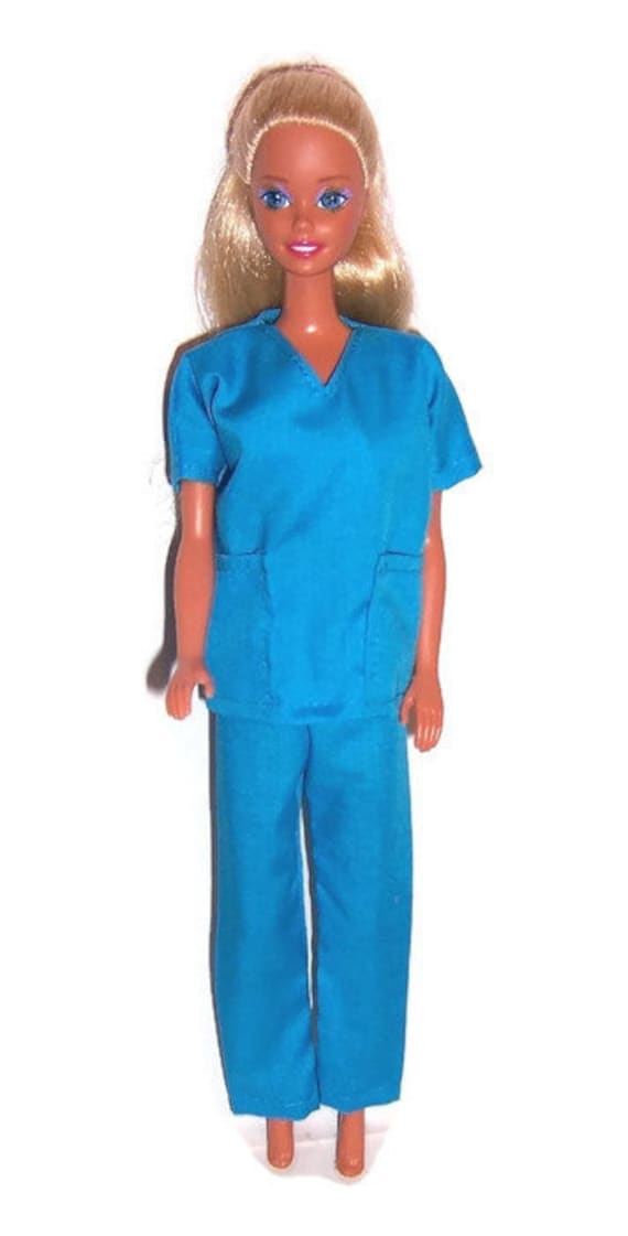 barbie scrubs