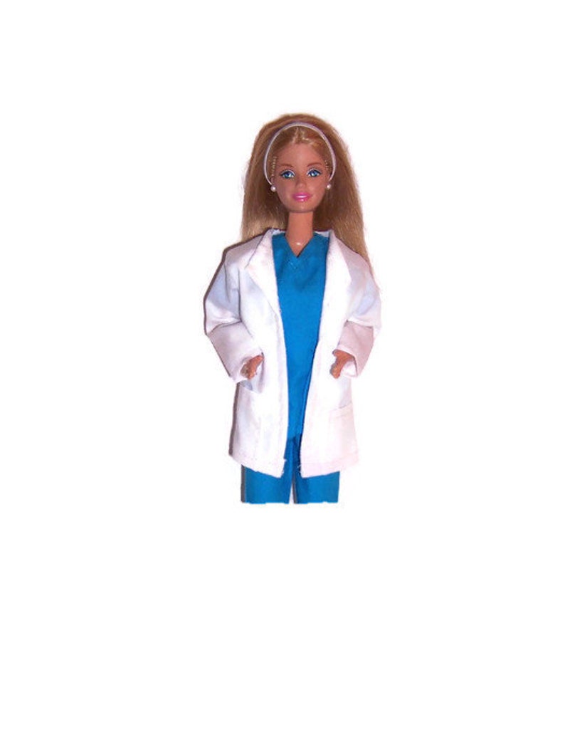 Two Pocket Lab Coat-will fit 11.5dolls image 3