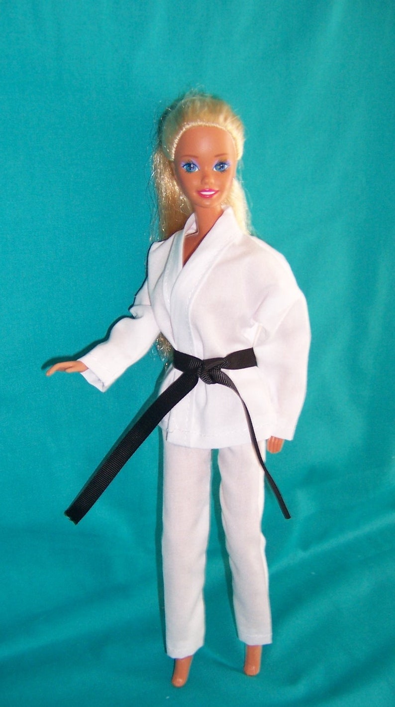 barbie karate outfit
