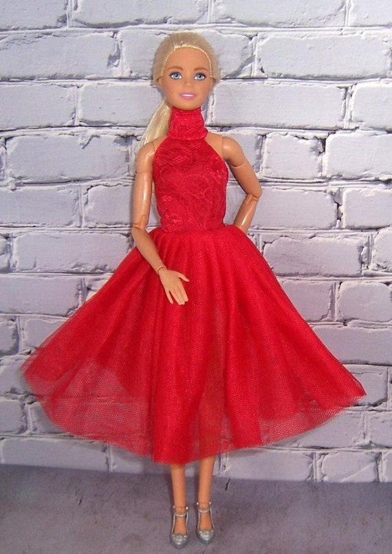 Barbie Signature Lunar New Year Doll Brunette Wearing Red Satin Cheongsam  Dress - We-R-Toys