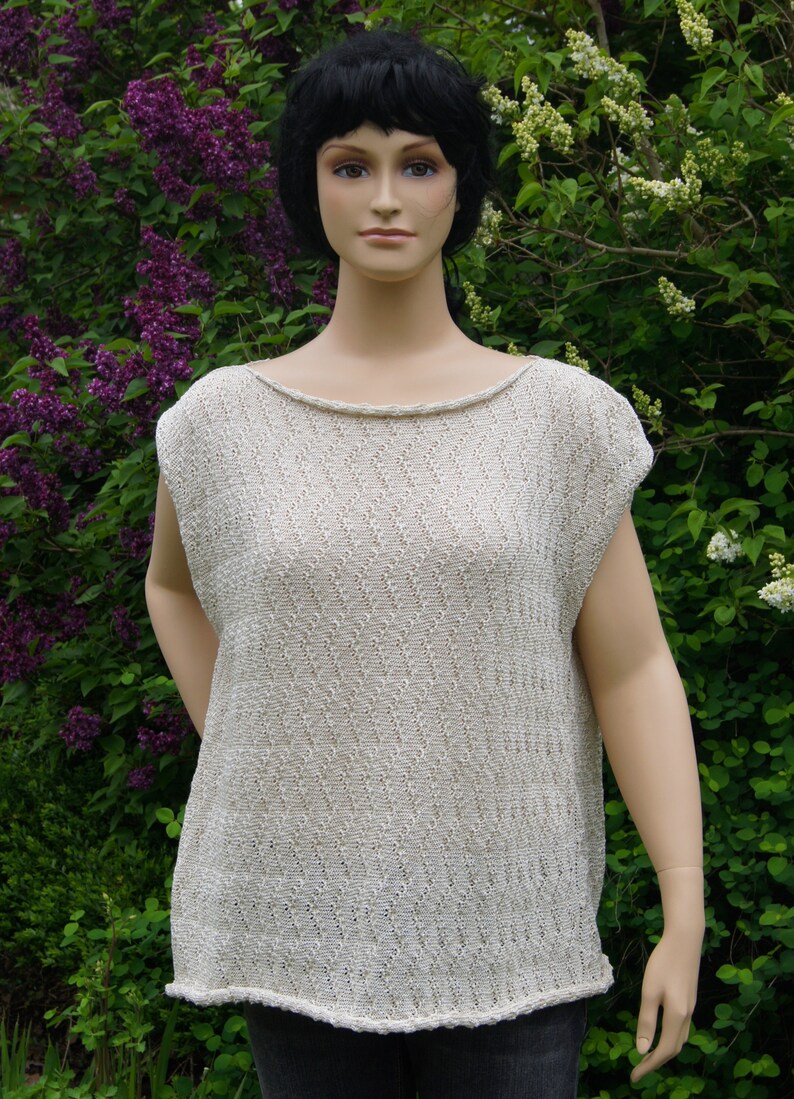 Sommerpulli gestrickt Bild 1