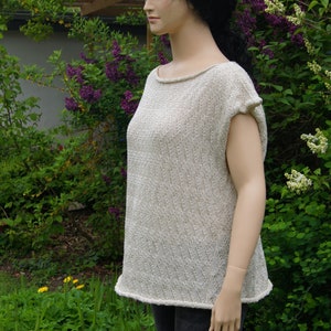 Sommerpulli gestrickt Bild 2