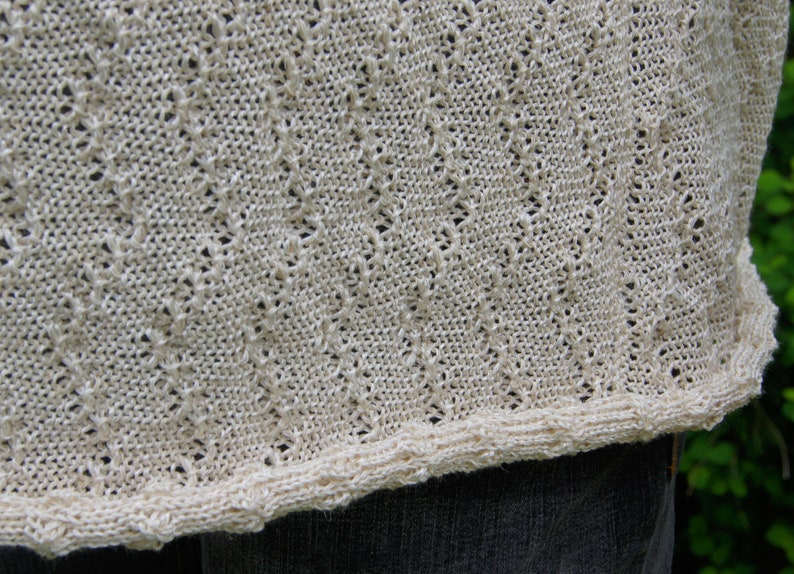 Sommerpulli gestrickt Bild 5