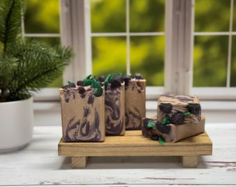 Fresh Picked Blackberry  Handmade Soap: Vegan Cold Process Artisan Soap