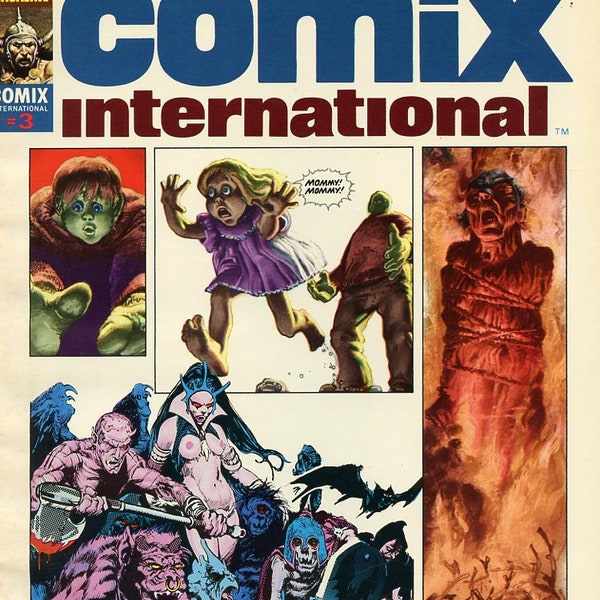 Comix International Magazine Full Color #3 FN+6.5 1974