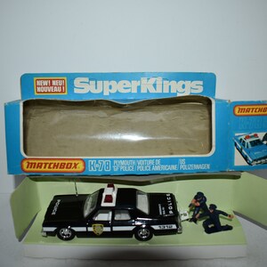 マッチボックス K78 SuperKings POLICE AMERICAINE