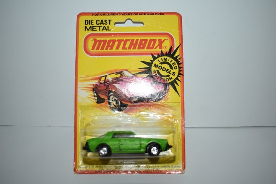 Matchbox Mitsubishi Galant A Eterna Green 1980 Sealed on Card - Etsy