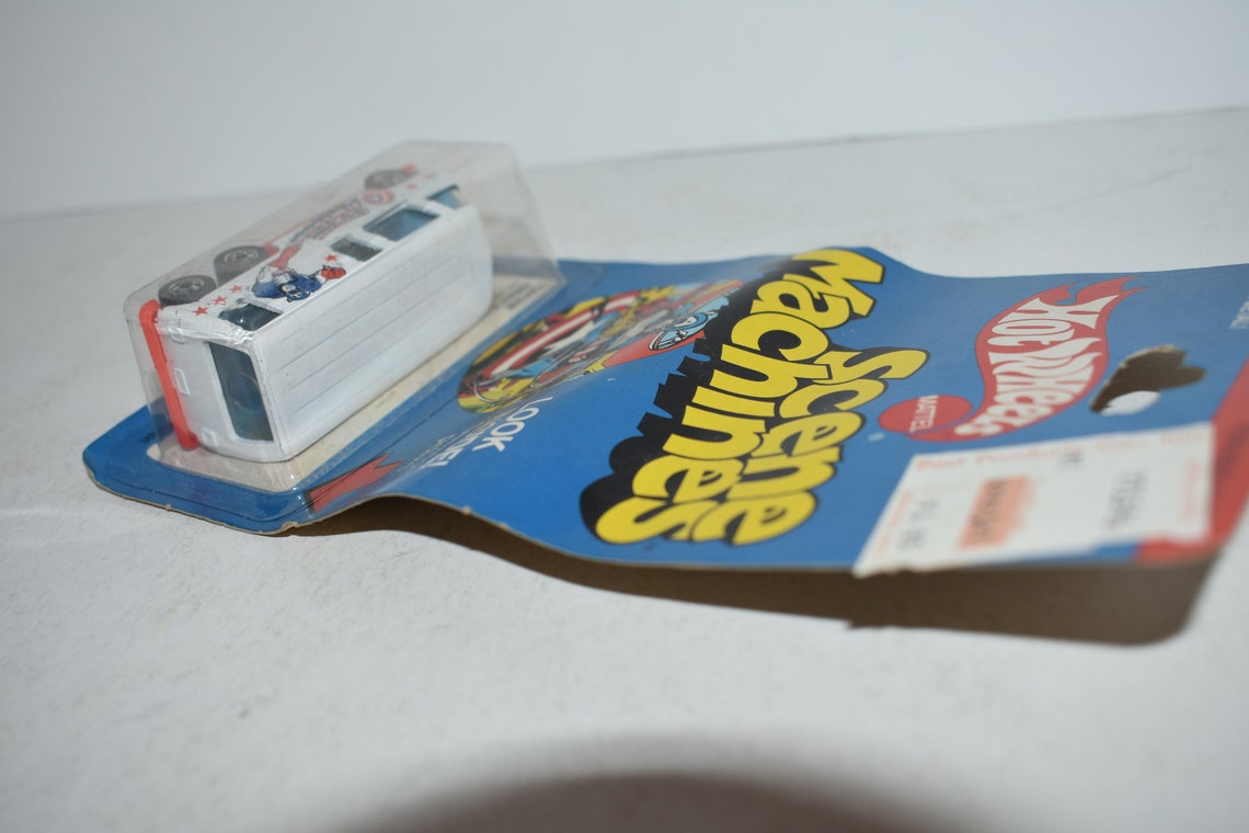 Hot Wheels 2851 GMC Motor Home Captain America 1978 MOC Etsy