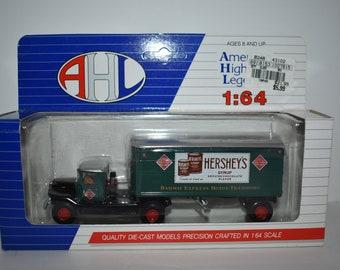 AHL Mack Model BM Truck Hershey's Chocolate Syrup 1:64 1991 MIB