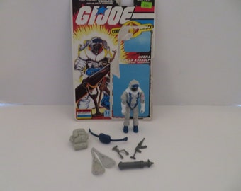 Hasbro GI Joe ARAH Cobra Snow Serpent Polar Assault Figure Complete w/Cardback 1985