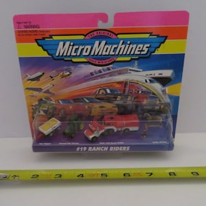 Galoob Micro Machines #19 Ranch Riders Set 1995 MOC