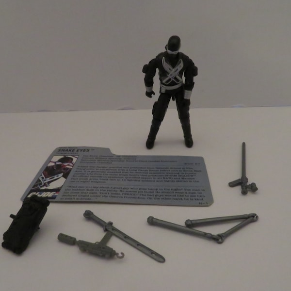 G.I. Joe A Real American Hero Snake Eyes (Commando v4