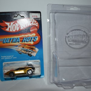 Hot Wheels Ultra Hots #7293 Flame Runner Gold 1983 MOC