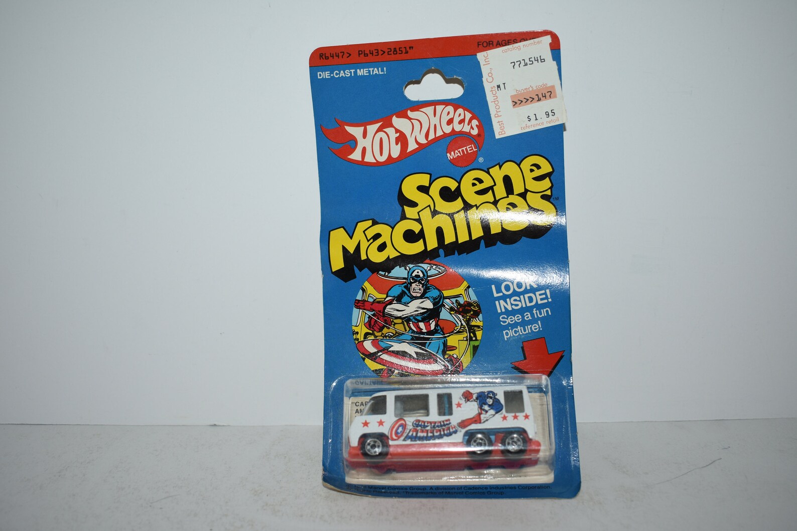 Hot Wheels 2851 GMC Motor Home Captain America 1978 MOC Etsy