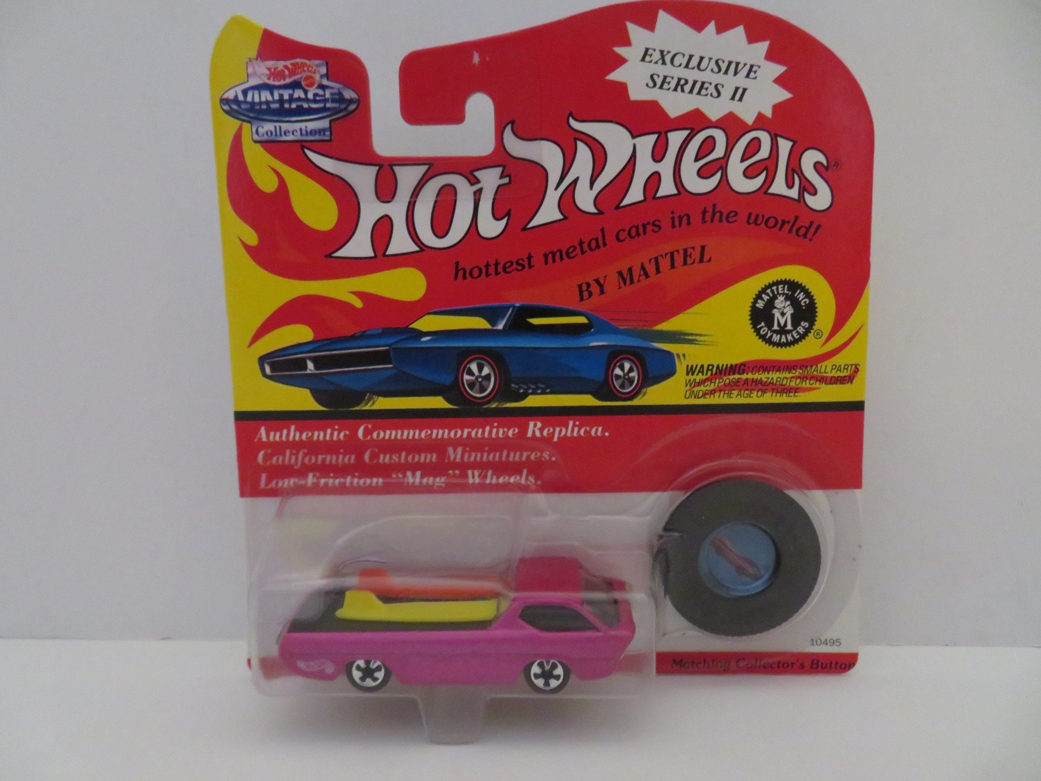 Hot Wheels Vintage Collection Series II Deora Pink 1993 MOC - Etsy