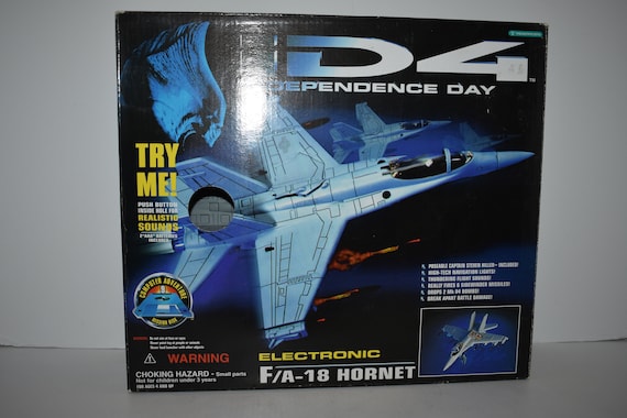 Trendmasters Independence Day ID4 Electronic F/A-18 Hornet Jet | Etsy