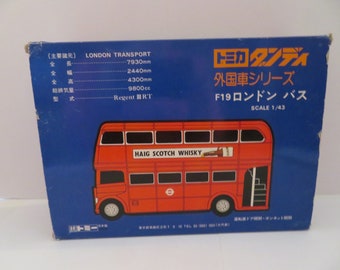 トミカダンディ F19 ロンドンバス トミカ・ダンディ外国車シリーズF19ロンドンバス（1/43スケール