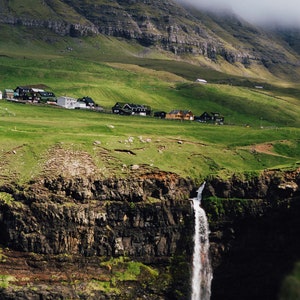 Travel photography Faroe Islands Gásadalur Alexandre CHARGROS Photography achargros.com